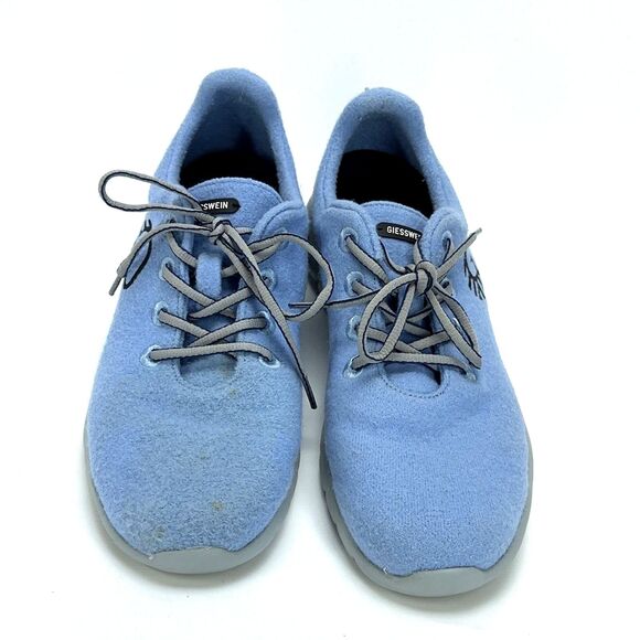 Giesswein Merino Runners Mens Size EU 42 US 9 Blue Lace Up Wool Sneakers Shoes main image 10